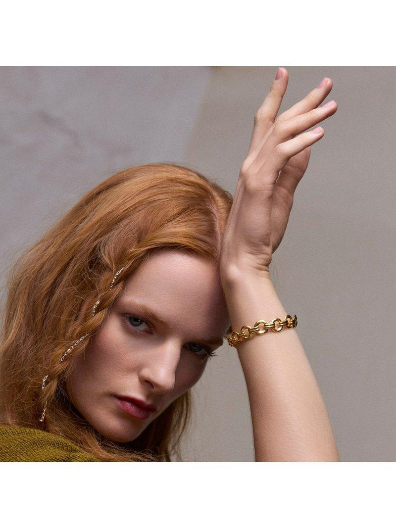 Dinny Hall chunky link bracelet gold (British brand)