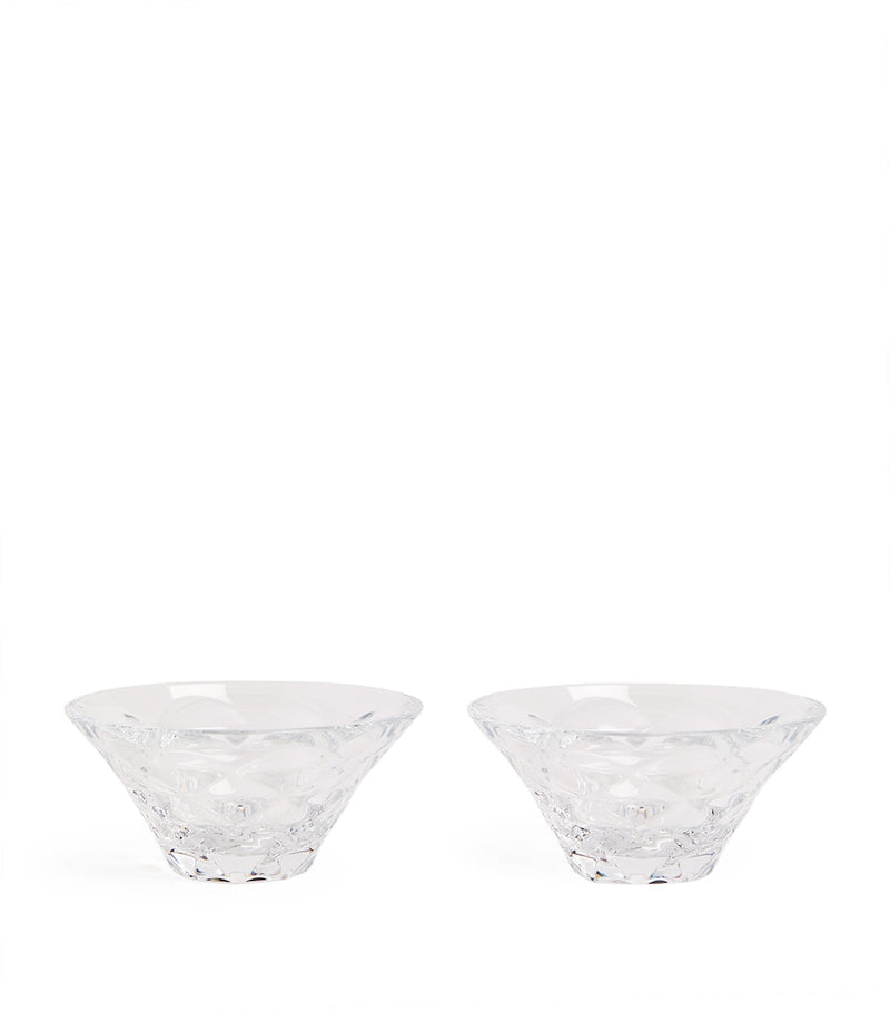 Baccarat Small Swing crystal bowls set of 2 - British product