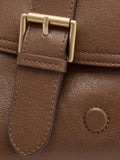 Mango camel saddle shoulder bag with adjustable strap, UK version
