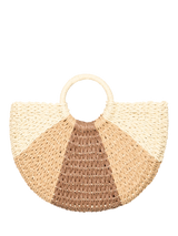John Lewis ICHI Iapial Crescent Tote Bag Birch- Buy online at McGrocer