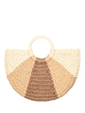 ICHI Iapial Crescent Tote Bag Birch (British brand)