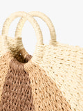 ICHI Iapial Crescent Tote Bag Birch (British brand)