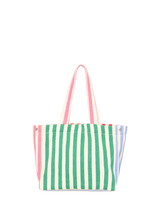 John Lewis ICHI Iasio Striped Tote Bag, Birch- Buy online at McGrocer