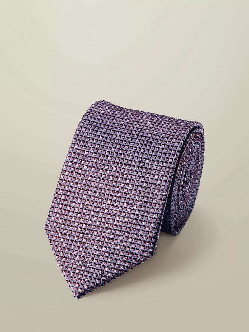 Charles Tyrwhitt purple silk tie, imported from the UK
