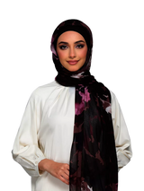 John Lewis Bokitta Abstract Print Jersey Hijab Set with TENCEL Modal- Buy online at McGrocer