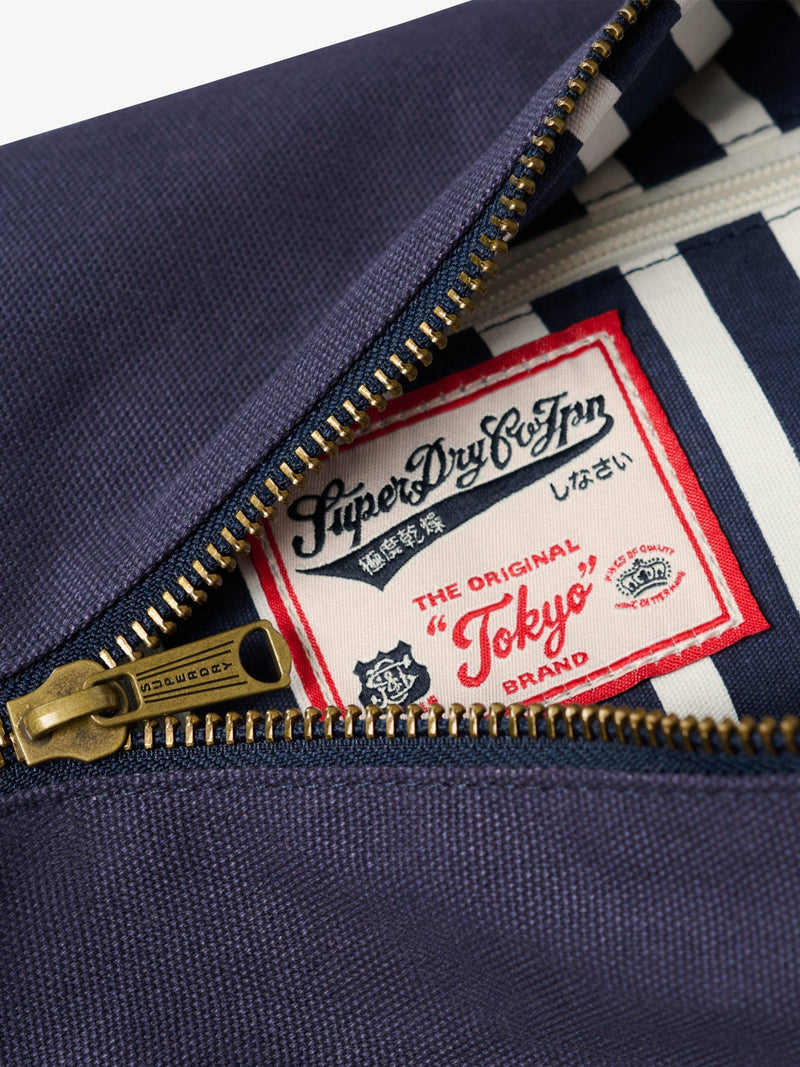 Superdry Athletic Essentials weekender bag Lauren Navy (British brand)