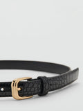 Mango croc effect curved buckle belt, imported from the UK