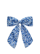 John Lewis Trotters Kids Liberty Tana Lawn Bow Hair Clip Blue Multi- Buy online at McGrocer