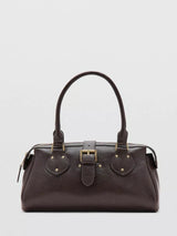 John Lewis Mango Shoulder Satchel Bag Chocolate- Buy online at McGrocer