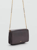 Mango crossbody bag Bordeaux chain strap, UK version