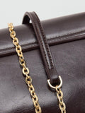 Mango crossbody bag Bordeaux chain strap, UK version