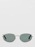 Mango oval sunglasses gold mirrored lenses (British brand)