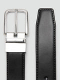 Mango reversible leather belt in black and tan (British brand)