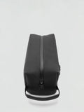 Mango matte wash bag black (British brand)