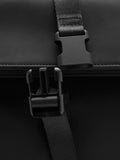 Mango roll-top backpack black (British brand)