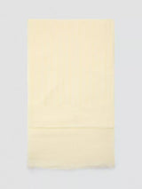 John Lewis Mango Lightweight Cotton Blend Scarf Vanilla 80x80cm- Buy online at McGrocer