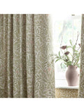 Morris & Co. Acorn jacquard lined pencil pleat curtains 168x137cm - British product