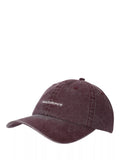 New Balance linear logo hat mulled wine 6 panel - British product