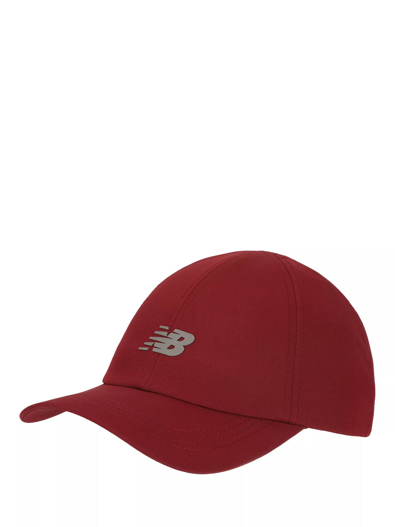 New Balance 6 Panel Performance Hat Podium Red, imported from the UK