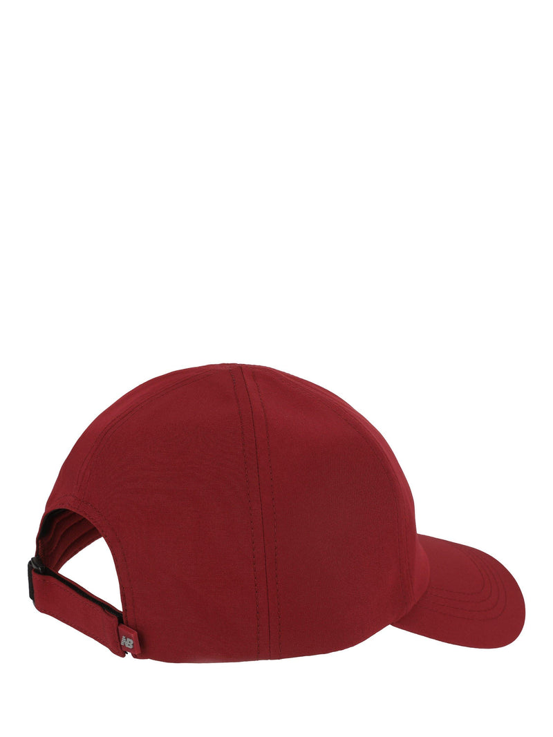 New Balance 6 Panel Performance Hat Podium Red, imported from the UK