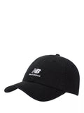 New Balance black 6 panel hat, UK version