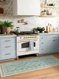Ruggable Mrs Alice Skye rug Blue Multi 60x90cm (British brand)