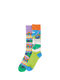 Frugi boot socks blue multi pack, imported from the UK
