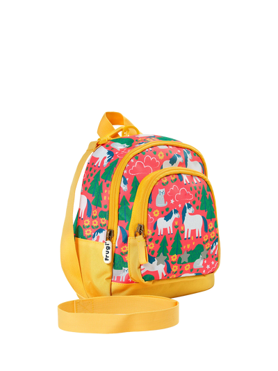 John Lewis Frugi Kids' Little Adventurers Character Backpack Shetland Skip- Buy online at McGrocer