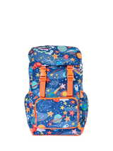 John Lewis Frugi Kids' Trail Blazing Backpack, Blue- Buy online at McGrocer