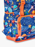 Frugi backpack blue space print - British product