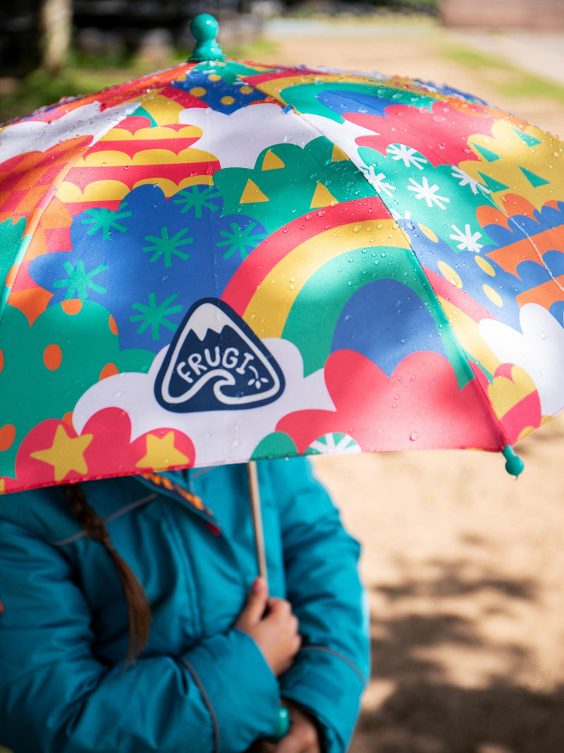 Frugi Kids Puddle Buster Umbrella Fun Frenzy - British product