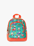 Frugi kids backpack tractor print reflective, UK version