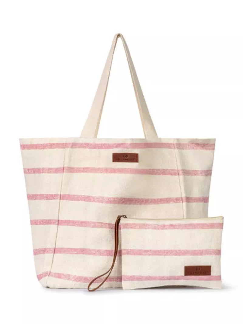 Seaspray Jumbie Stripe Beach Bag and Purse