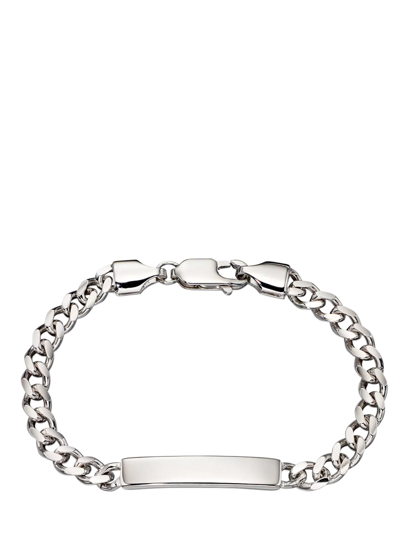 Little Star kids ID bracelet curb chain D14cm, imported from the UK