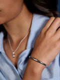 Little Star Xandra bangle silver with diamond, imported from the UK