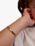 Little Star Inaya gold baby bangle 5cm (British brand)