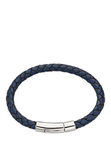 John Lewis Little Star Kids' Hugo Leather Bracelet Silver- Buy online at McGrocer