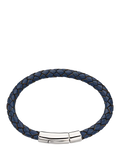 Little Star Hugo leather bracelet with silver clasp - British product