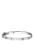 Little Star silver kids' bangle sun and moon - British product
