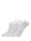 Athlecia Comfort Mesh Low Cut Trainer Socks, Pack of 3