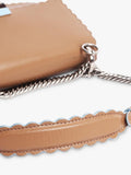 Pre-loved Fendi Kan I leather crossbody bag in brown - British product