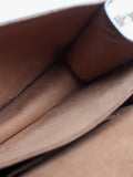 Pre-loved Fendi Kan I leather crossbody bag in brown - British product