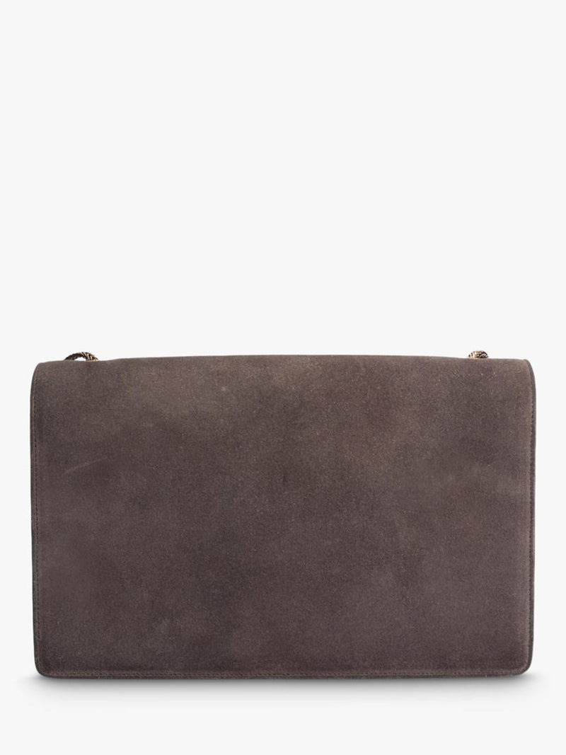 SAINT LAURENT Betty suede chain bag brown 27.5cm - British product