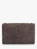 SAINT LAURENT Betty suede chain bag brown 27.5cm - British product