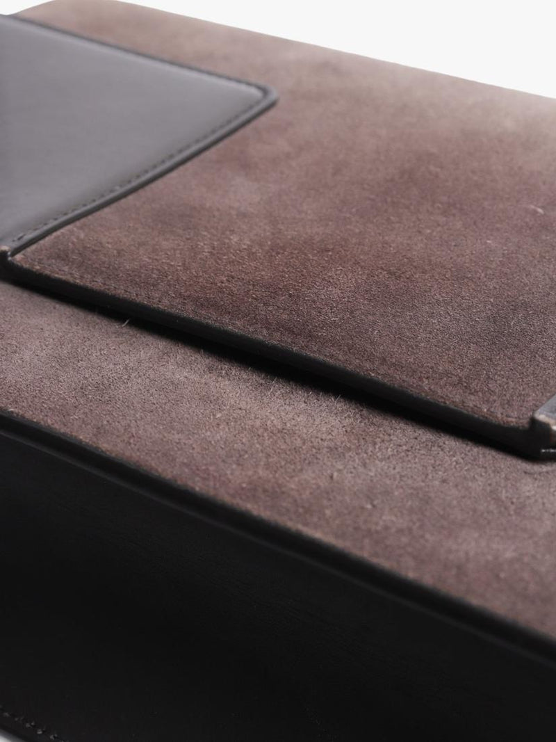 SAINT LAURENT Betty suede chain bag brown 27.5cm - British product