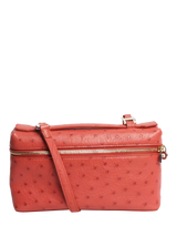John Lewis Loro Piana Extra Pocket Leather Crossbody Bag, Pink- Buy online at McGrocer