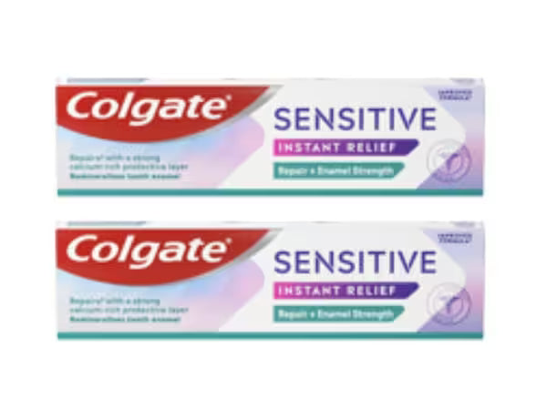 Colgate Sensitive Enamel Repair Toothpaste Bundle 2 x 75ml - British product