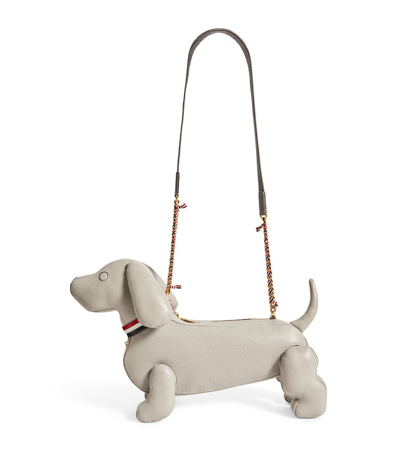 Thom Browne Mini Hector cross-body bag in leather imported from the UK
