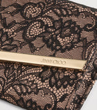 Jimmy Choo lace Emmie clutch bag H12cm W22cm, UK version