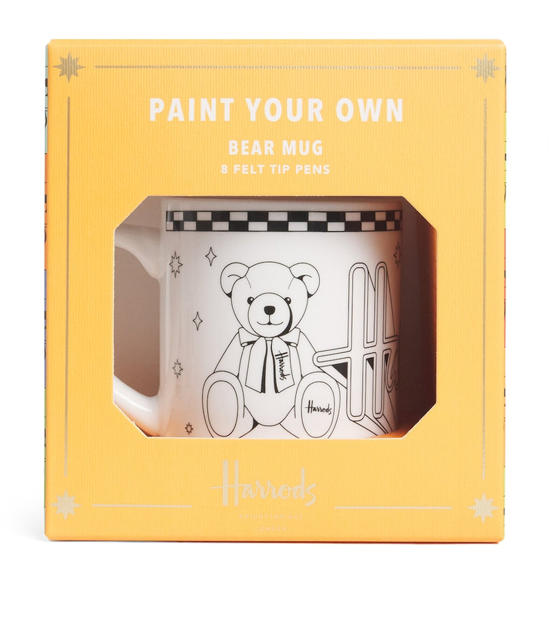 Harrods paint your own mug set, UK version
